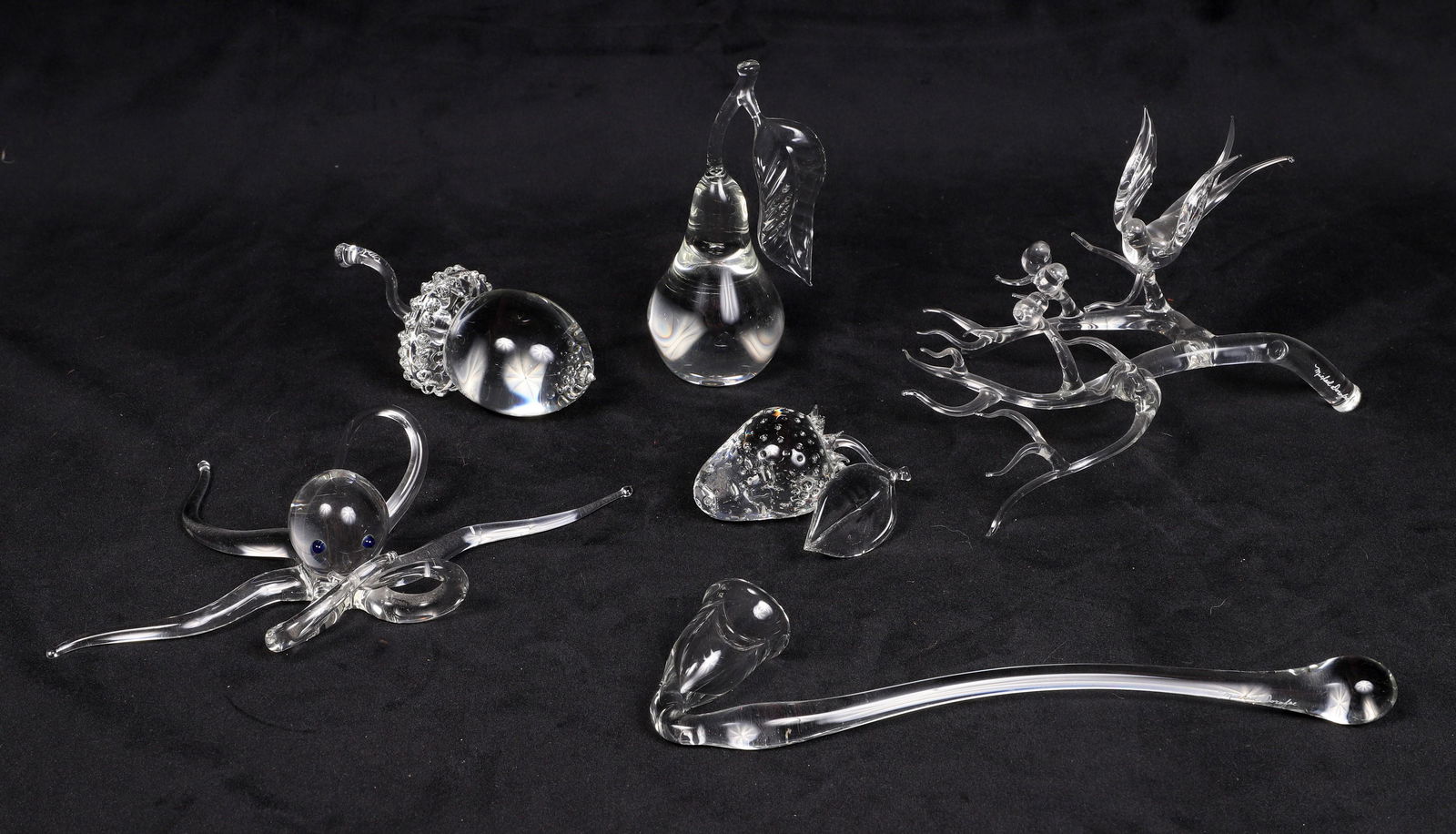 (6) Michael Dorofee Glass Sculptures (1 of 10)
