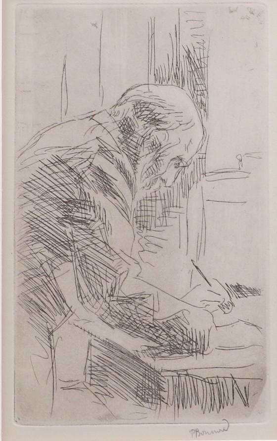 Pierre Bonnard Etching "Le Graveur" (1 of 4)