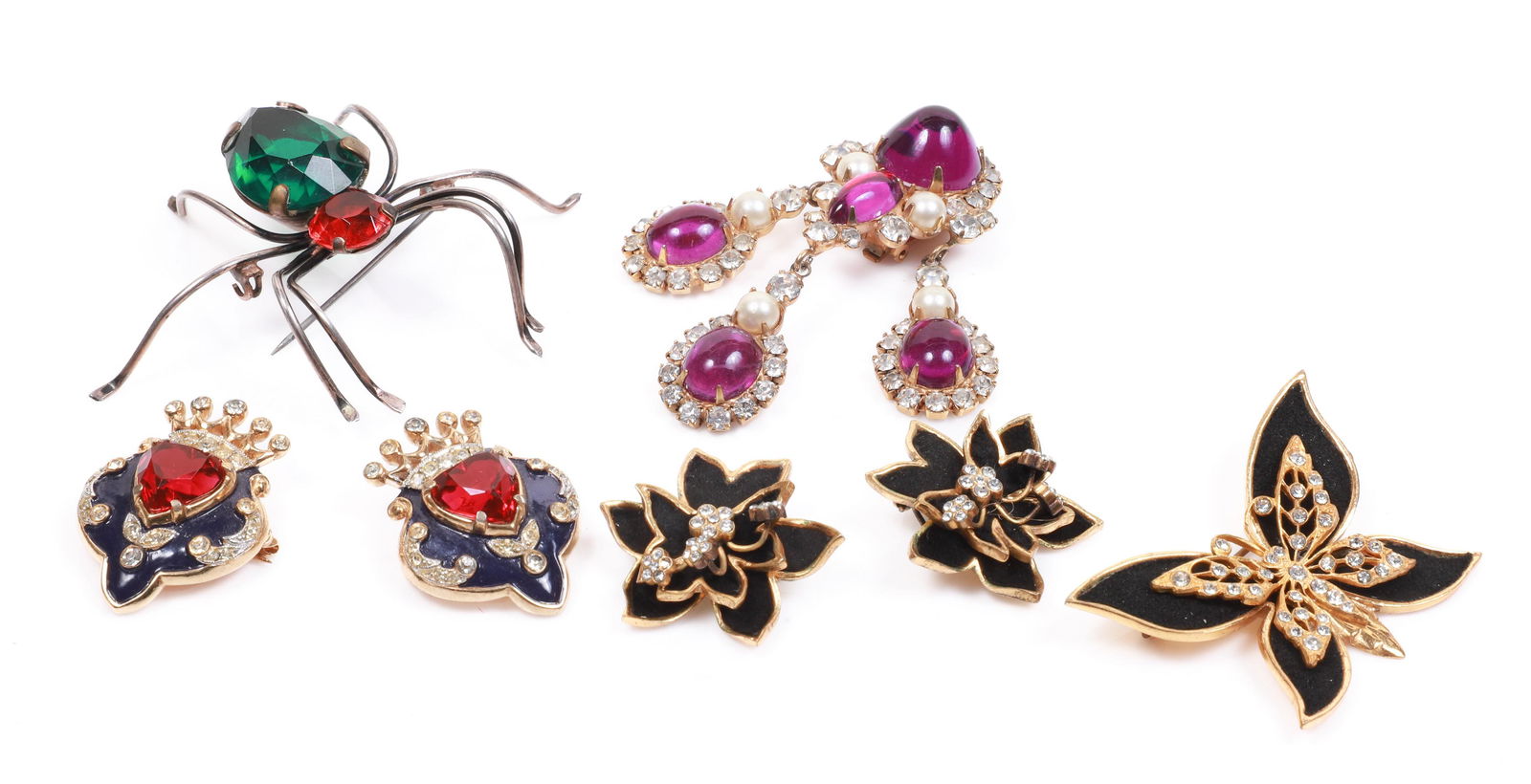 (7) Designer Costume Jewelry Pieces (1 of 3)