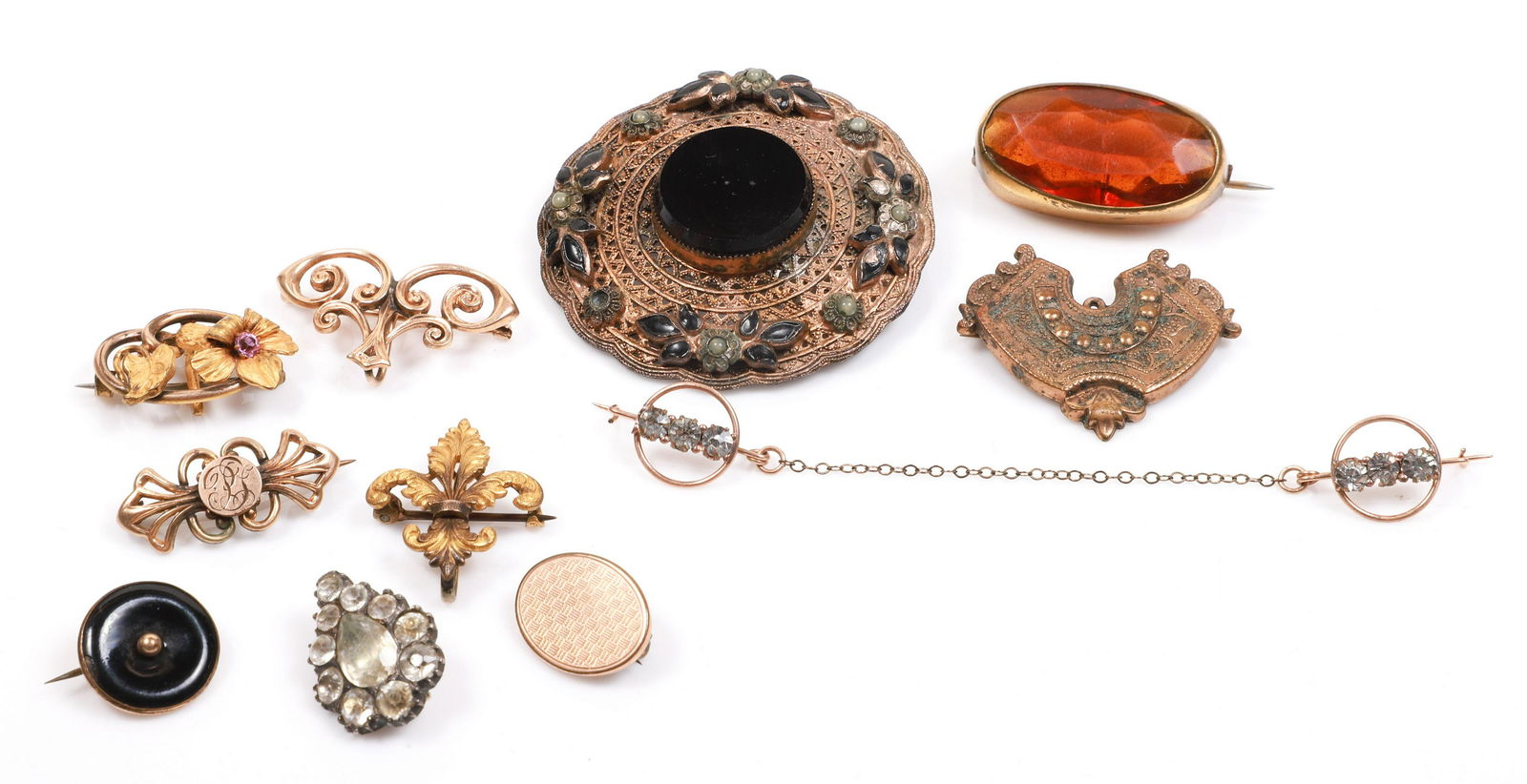 (11) Vintage and Victorian Pins (1 of 3)