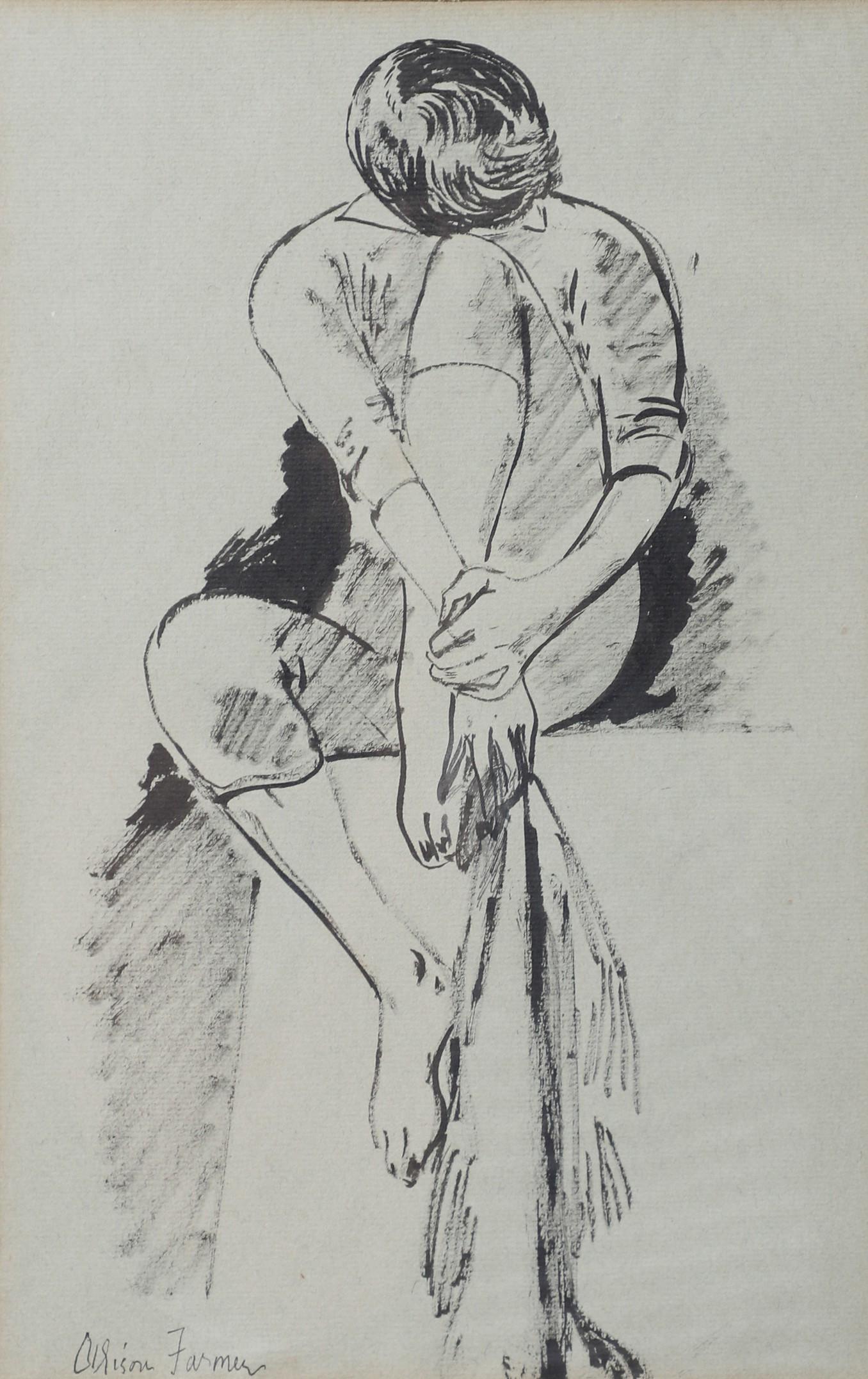 Allison Al Farmer Drawing of a Boy (1 of 4)