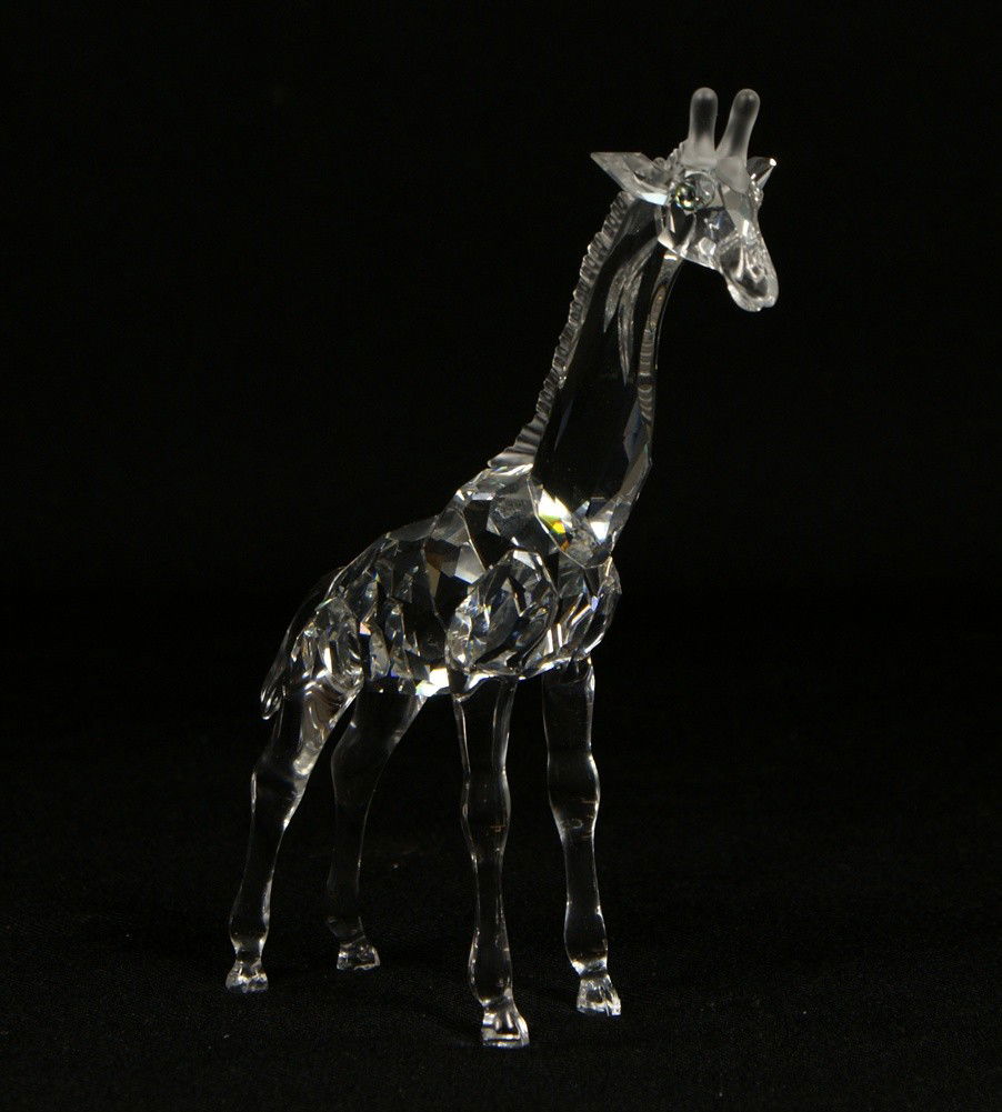 194 Swarovski crystal giraffe figurine, 5 3/8" tall