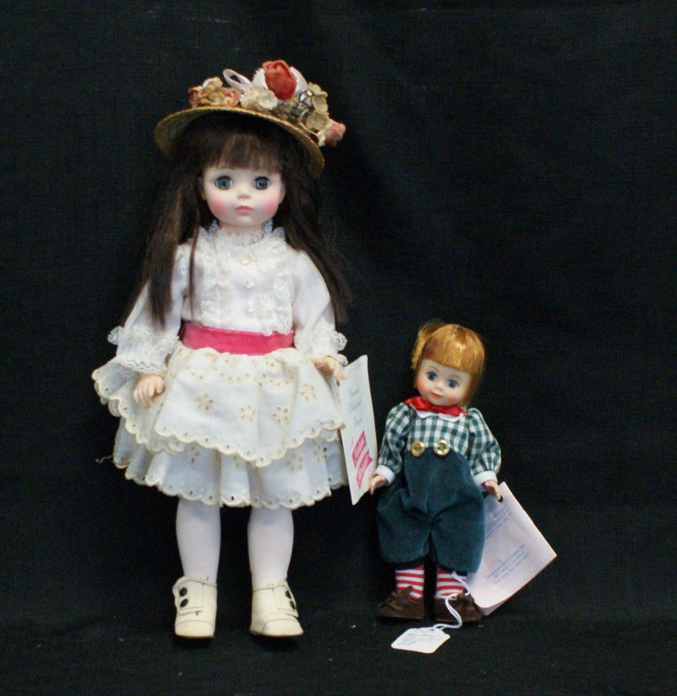 2 Madam Alexander dolls, one is Tommy Tittlemouse.: 2 Madam Alexander dolls, one is Tommy Tittlemouse.