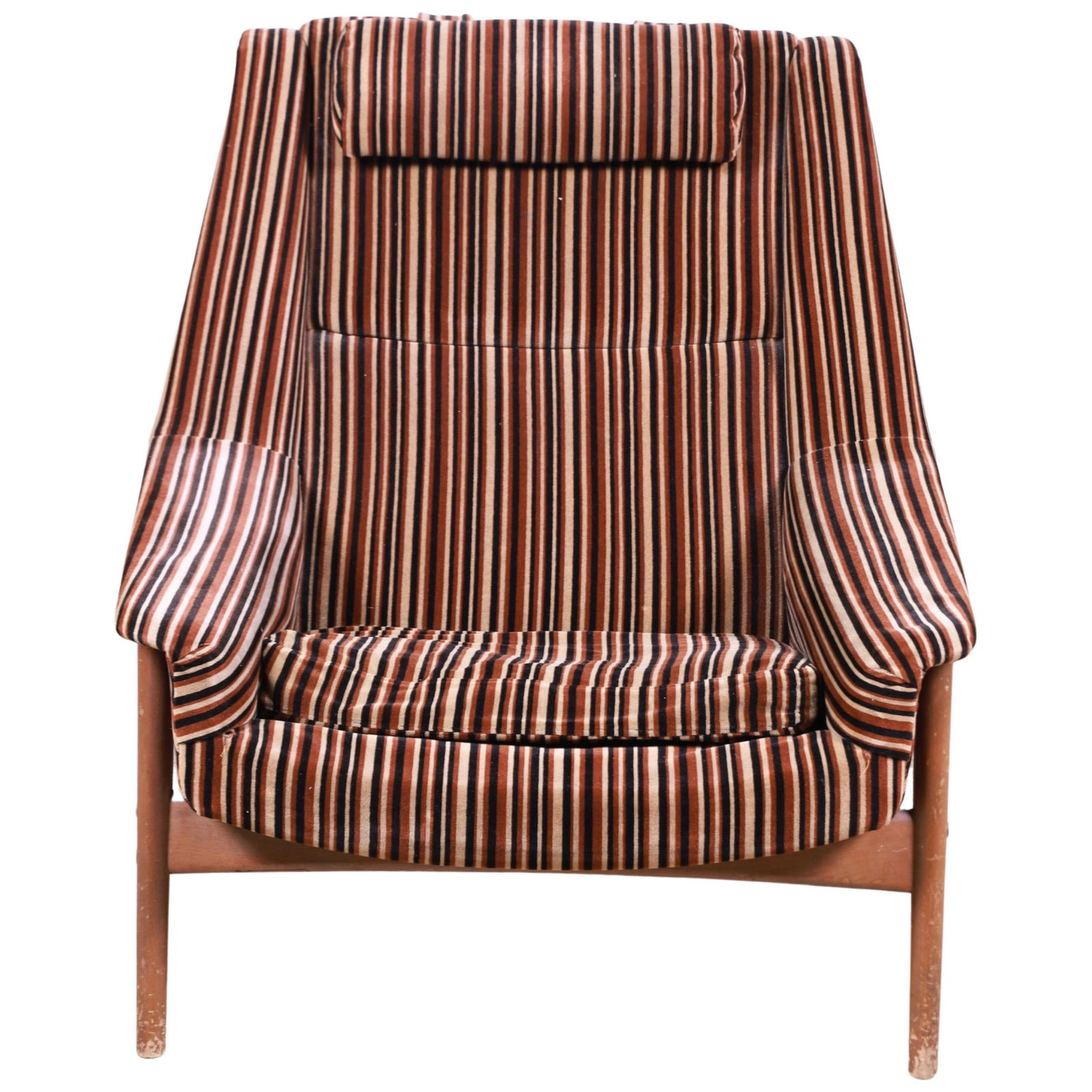 Adrian Pearsall style Modern Design upholstered lounge chair (1 of 4)