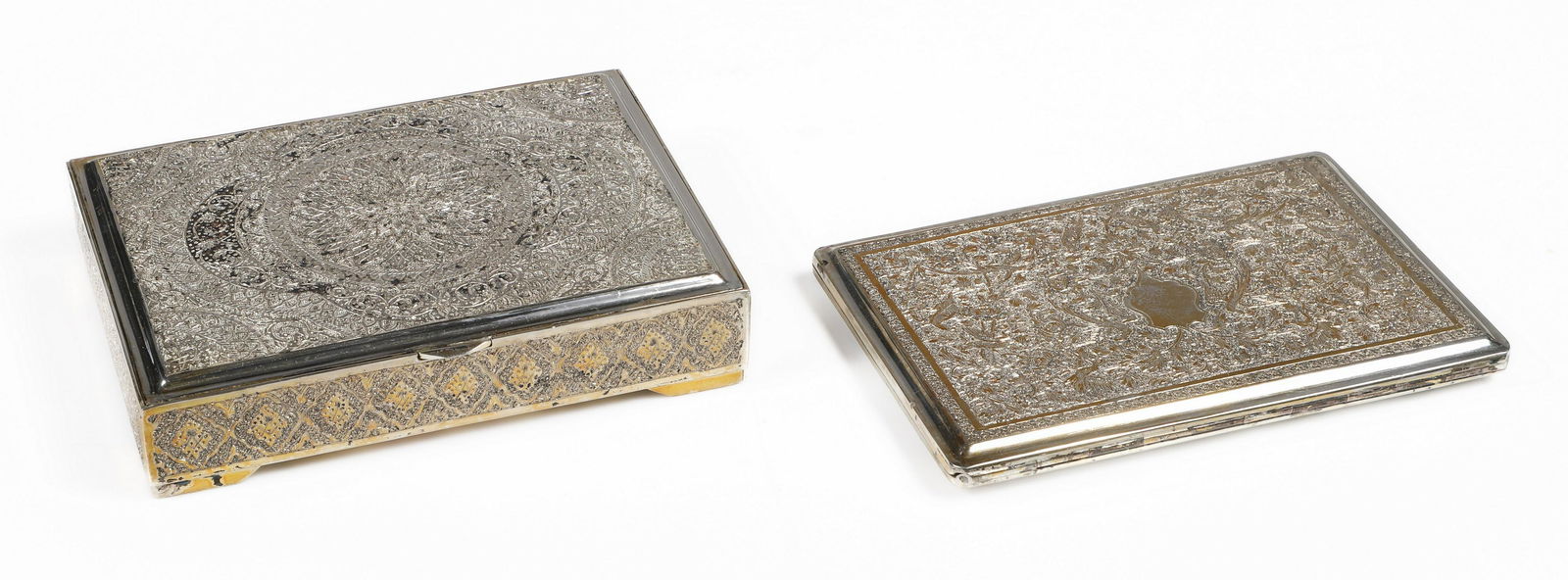 Persian Silver Dresser Box and Case (1 of 5)