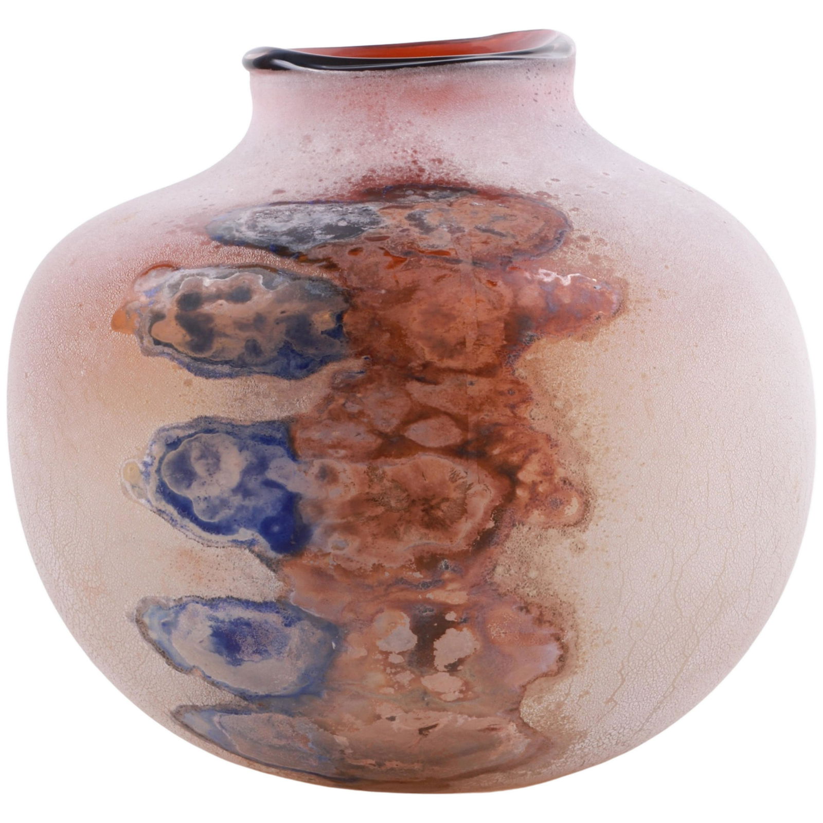 Large Alfredo Barbini Murano Vase (1 of 5)