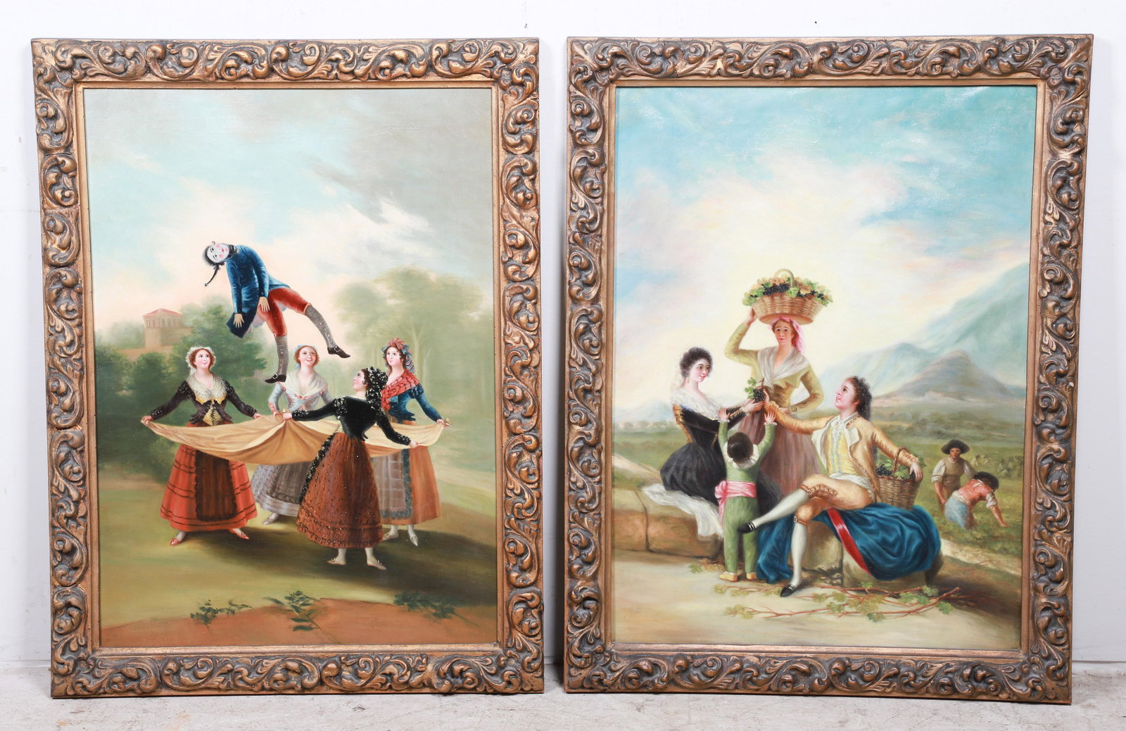 (2) 19th c Paintings after Goya (1 of 4)