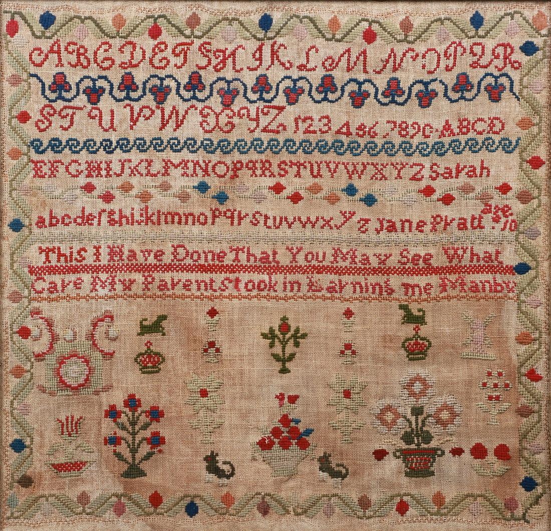 Cross Stitch Sampler (1 of 3)