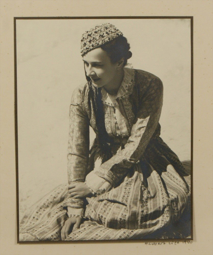 Herbert List, German photographer, 1903–1975, b&w: Herbert List, German photographer, 1903–1975, b&w photograph of Julie Vlasto (Didi) Serpieri, 1903-1985, a female tennis player from France. She won the silver medal at the Paris Olympics in 1924. P