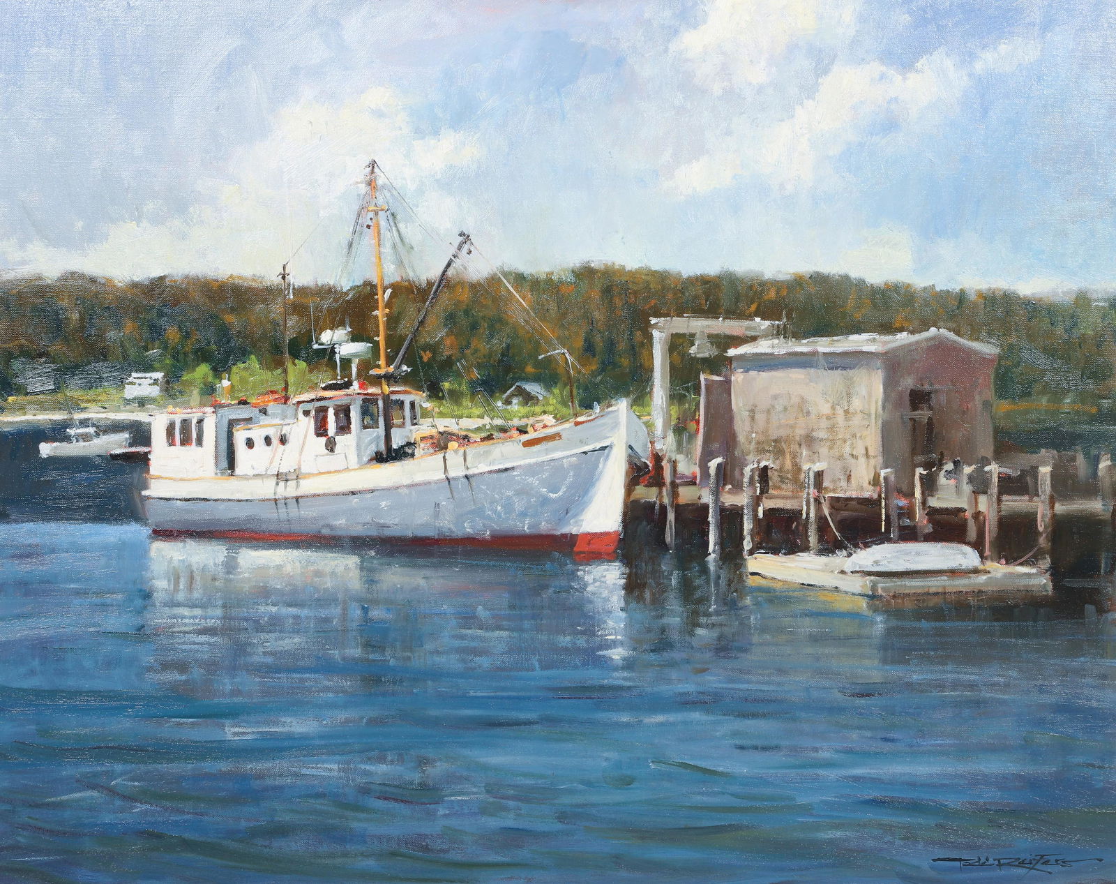Todd Reifers "Laura B at Port Clyde" (1 of 4)