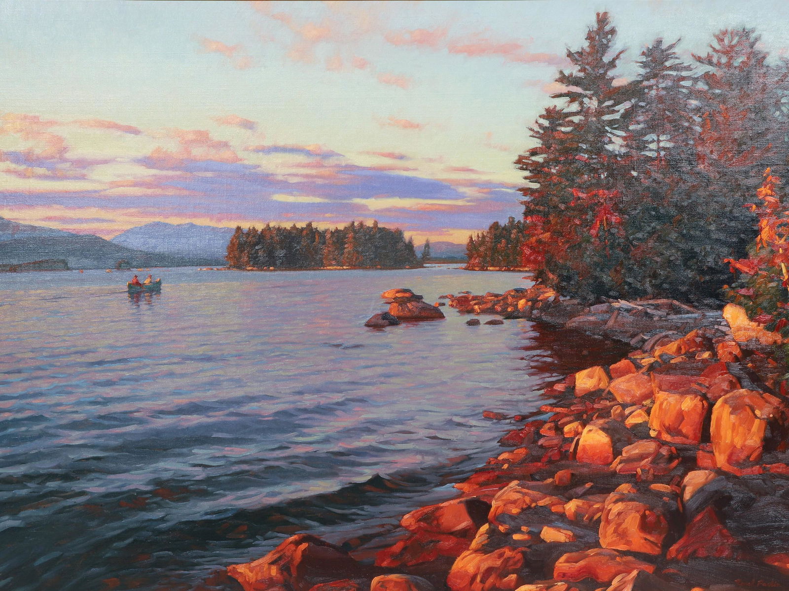 Ronal Parlin "Church, Millinocket, Maine" (1 of 5)