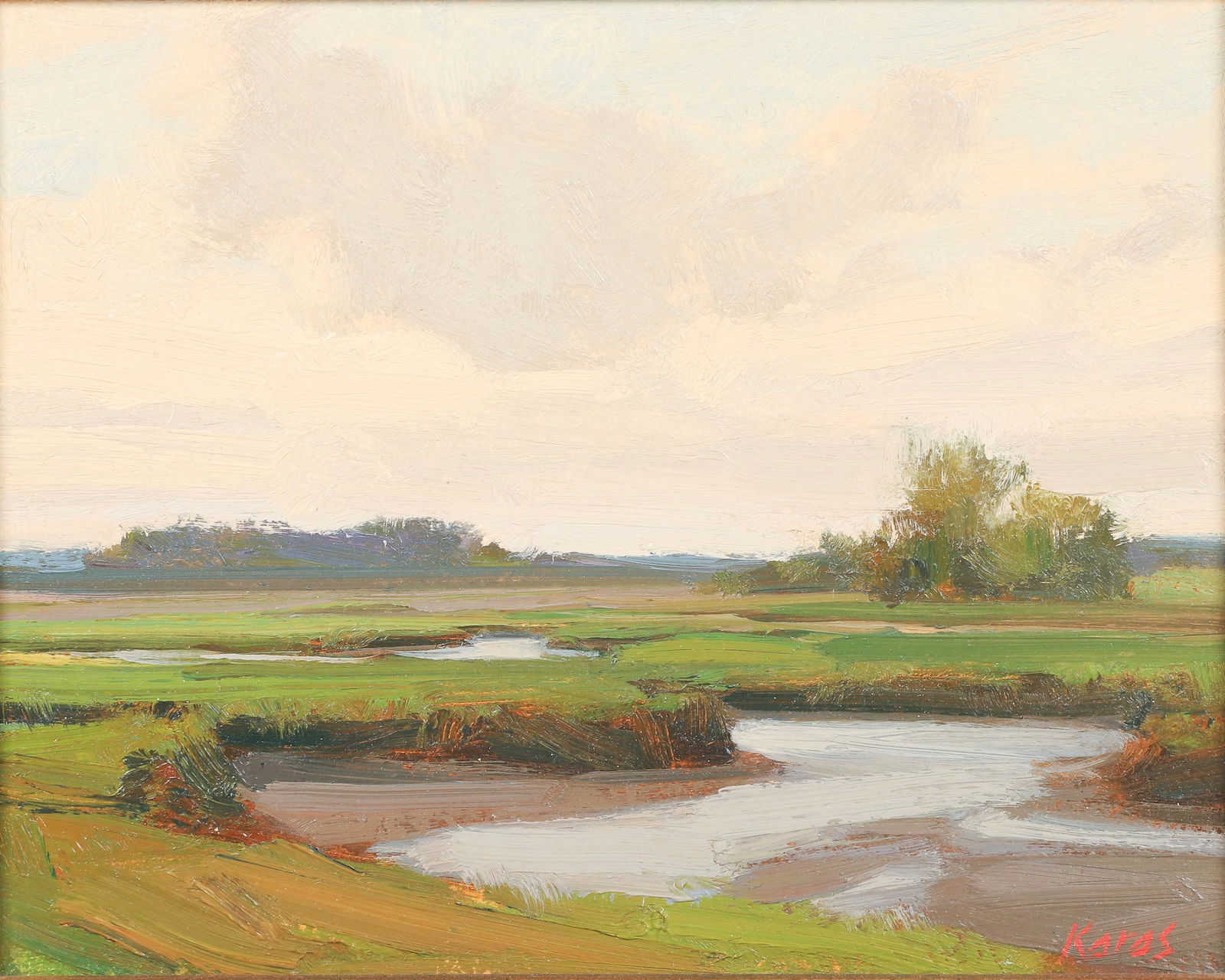 Michael Karas "Salt Marsh" (1 of 5)