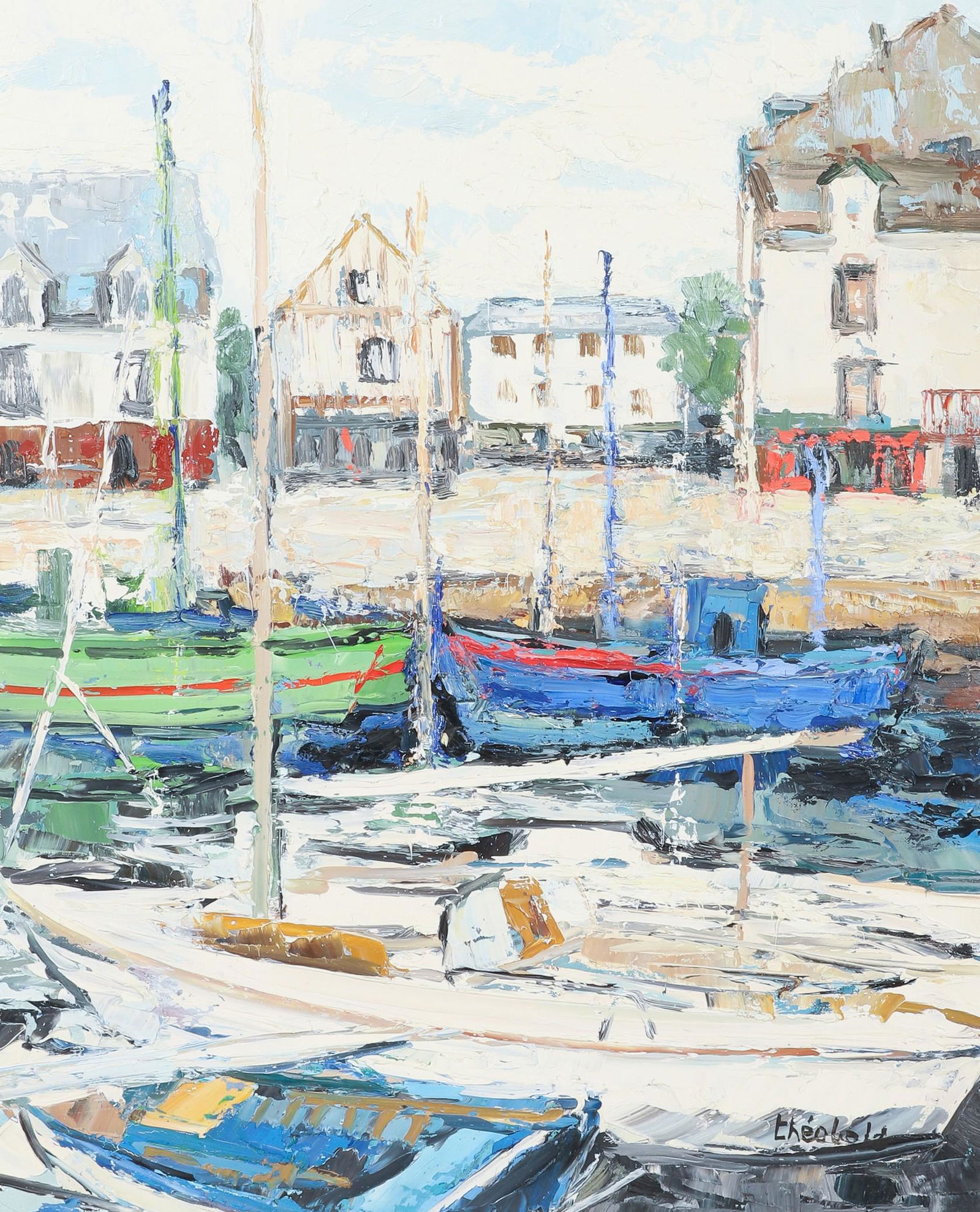 Renee Theobald Painting "Au Croisic" (1 of 5)