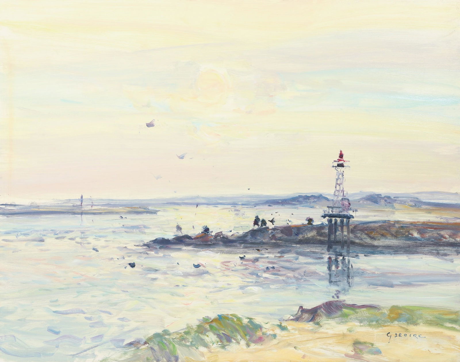 Gaston Sebire "Lever du Soleil" (1 of 5)