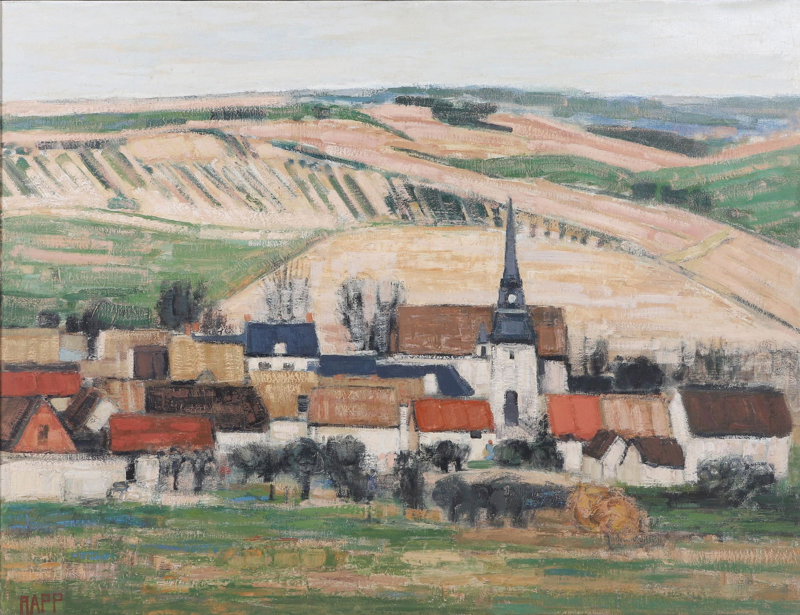 Ginette Rapp "Village de Rouvres" (1 of 4)