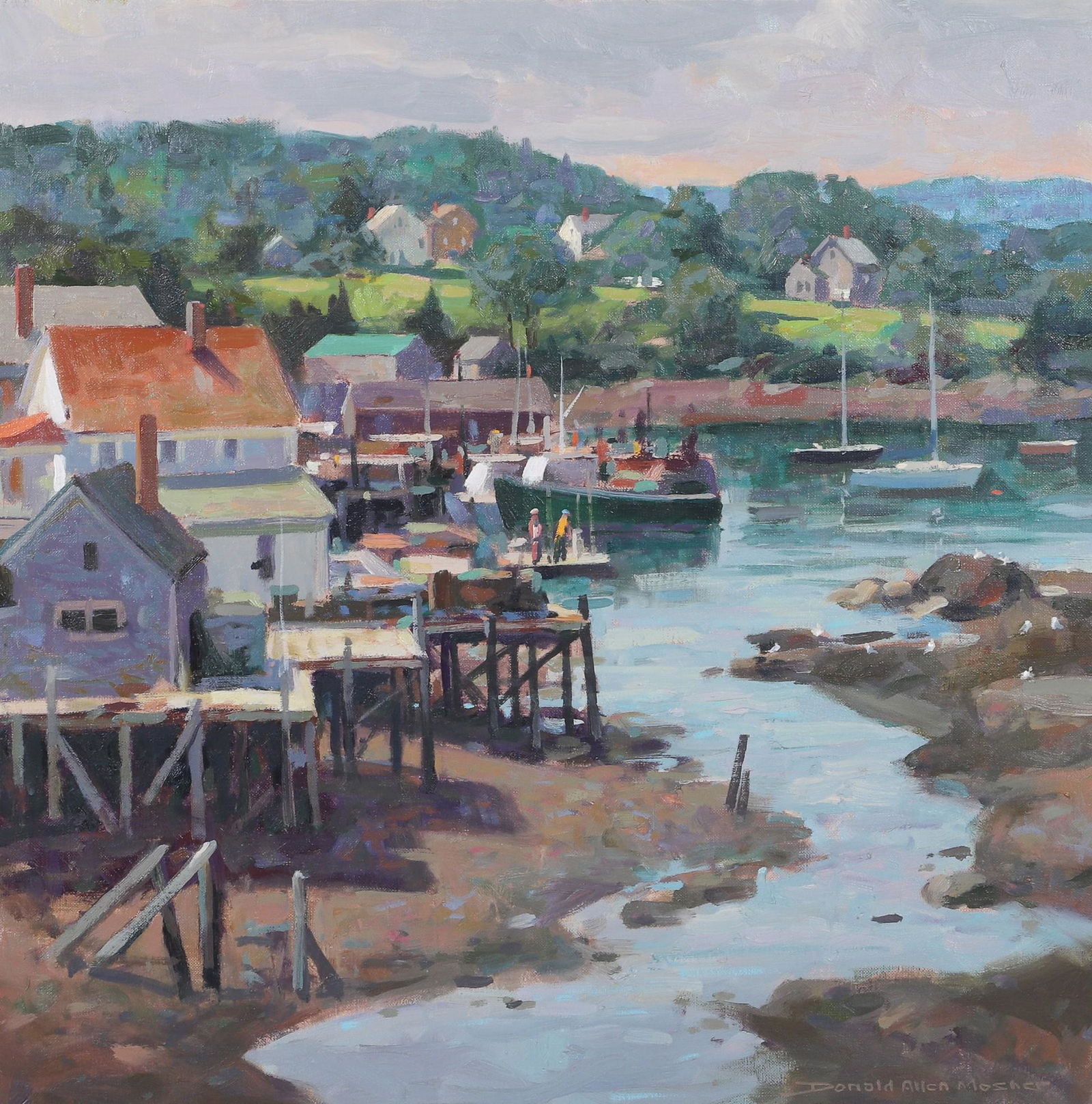 Donald Mosher "Christmas Cove, Maine" (1 of 4)