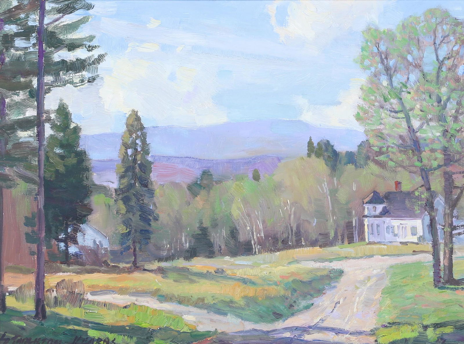 Stapleton Kearns "May on Swan Lake Road" (1 of 4)