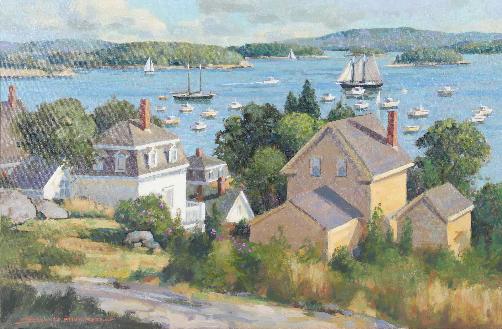 Donald Mosher "Stonington Overlook" (1 of 4)