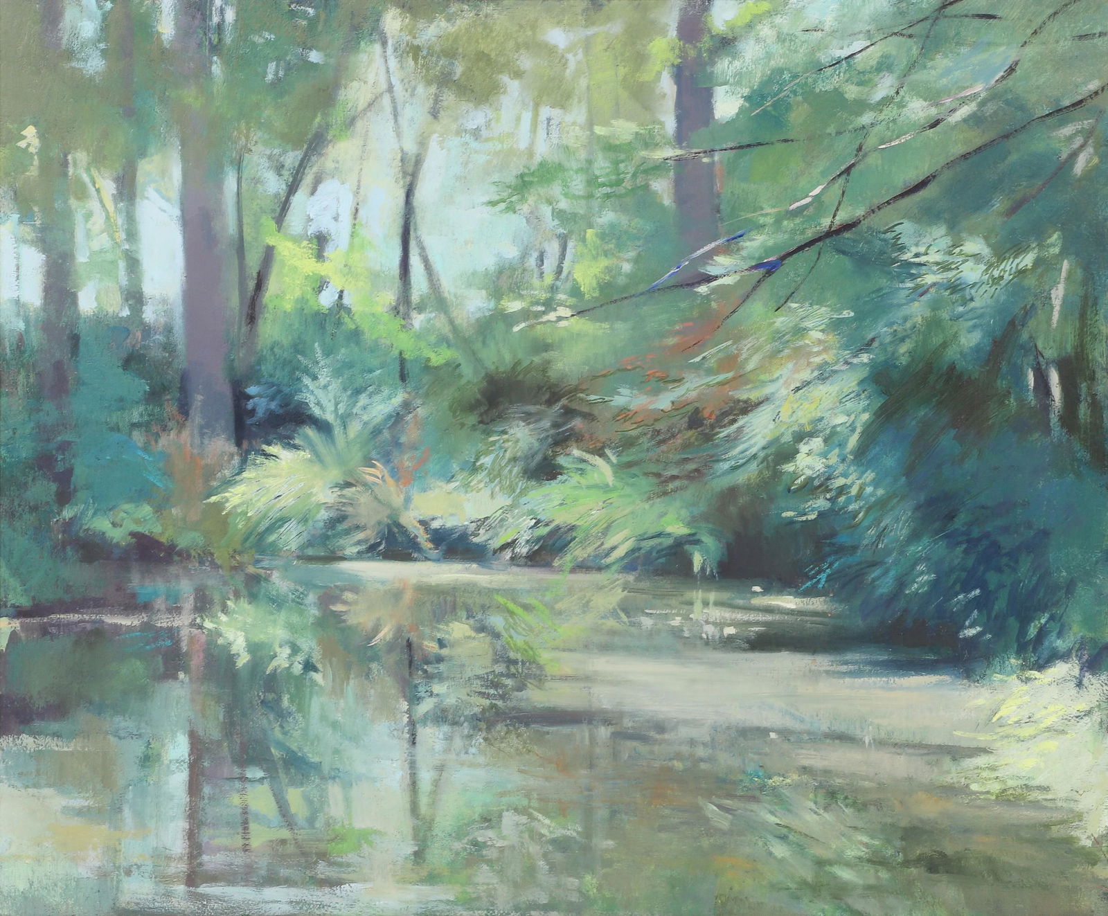 20th c Impressionist Landscape Painting (1 of 3)