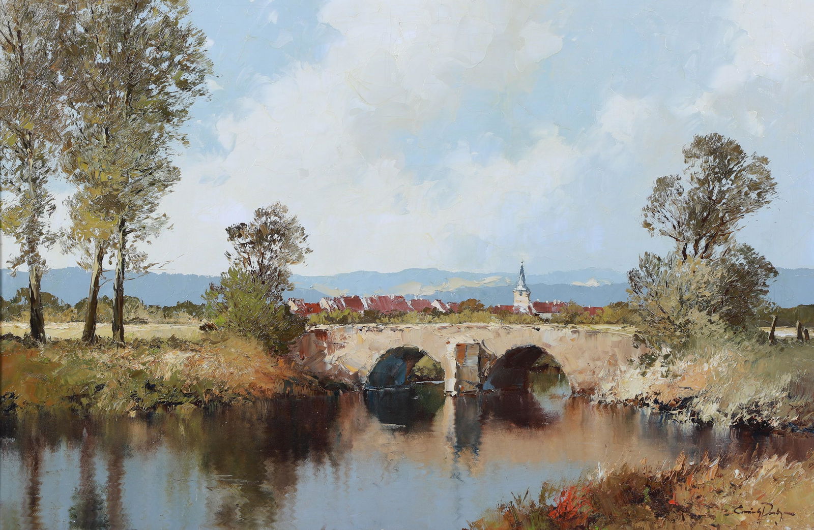 Erich Paulsen Landscape with Bridge (1 of 4)