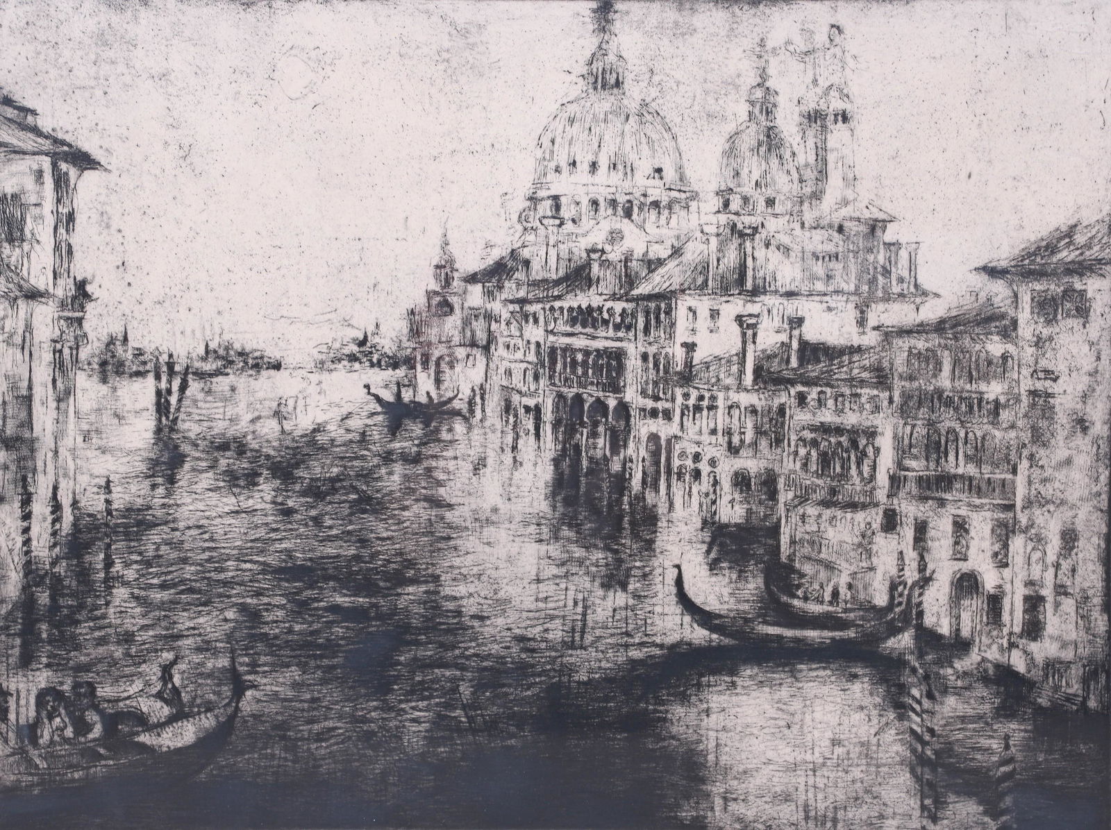 Moishe Smith Etching "Venezia" (1 of 5)