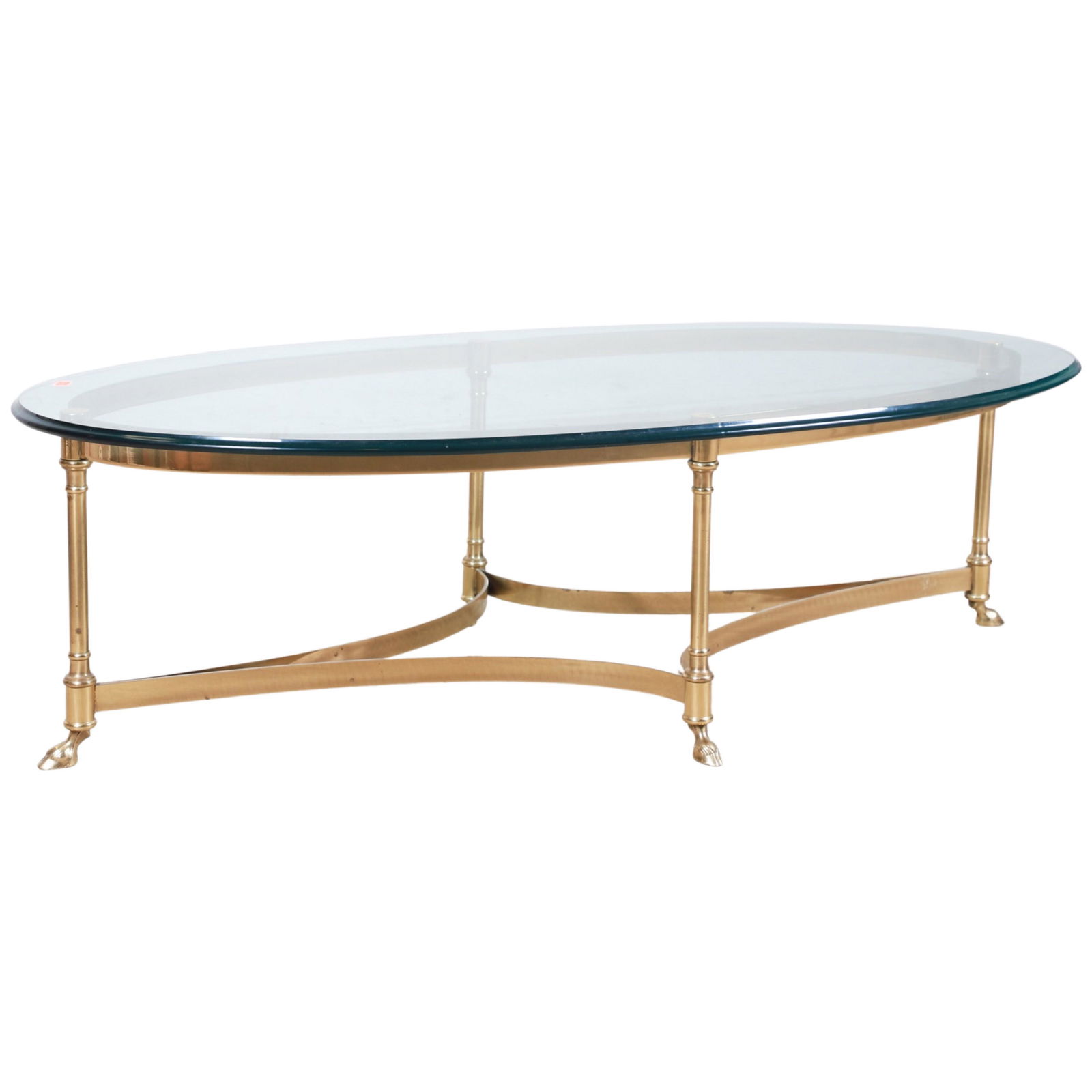 Regency style brass coffee table (1 of 3)