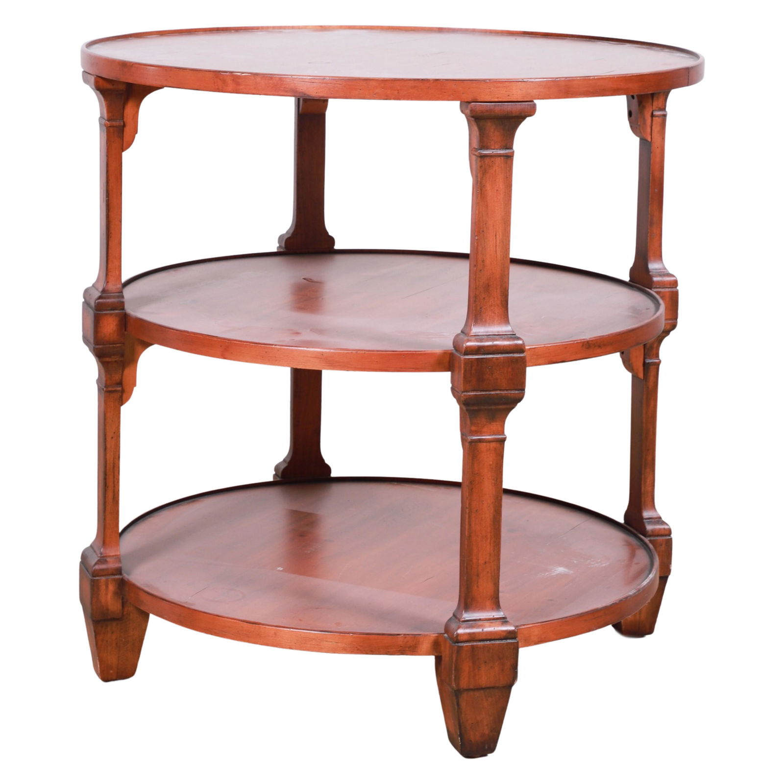 Contemporary 3-tier side table (1 of 3)