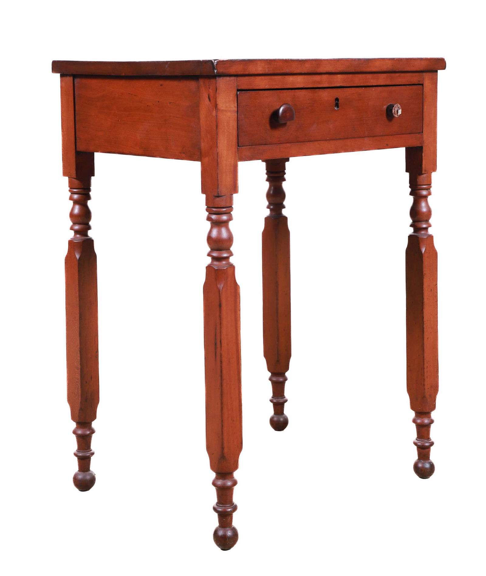 Sheraton cherry one drawer stand (1 of 3)