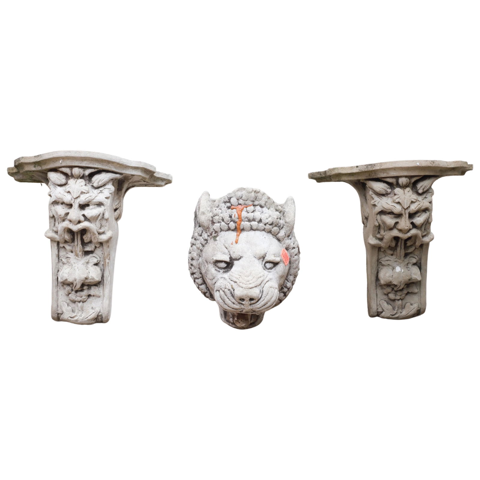 (3) Cement corbials (1 of 2)