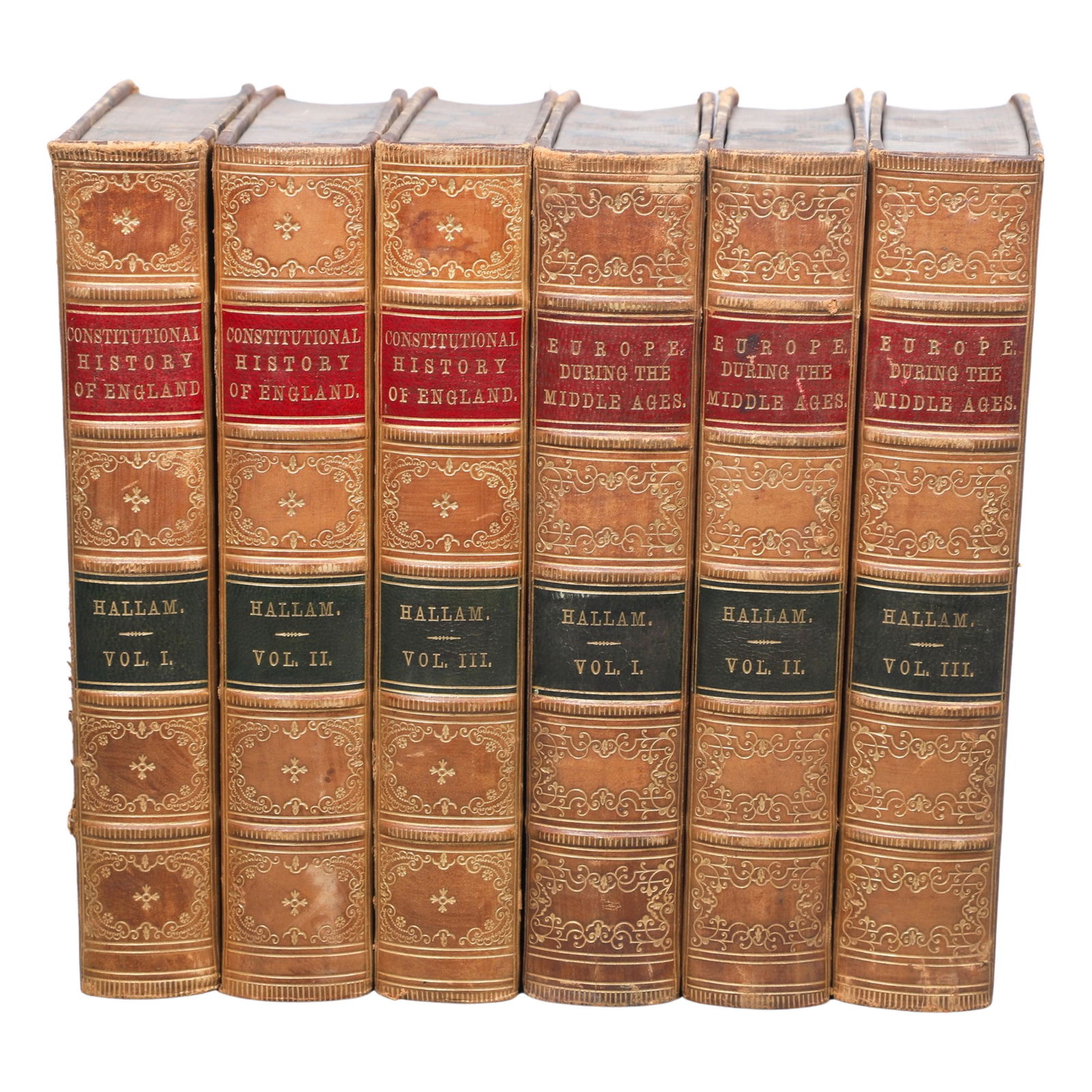 [fine binding] (2) 19th c. sets on European history (1 of 5)