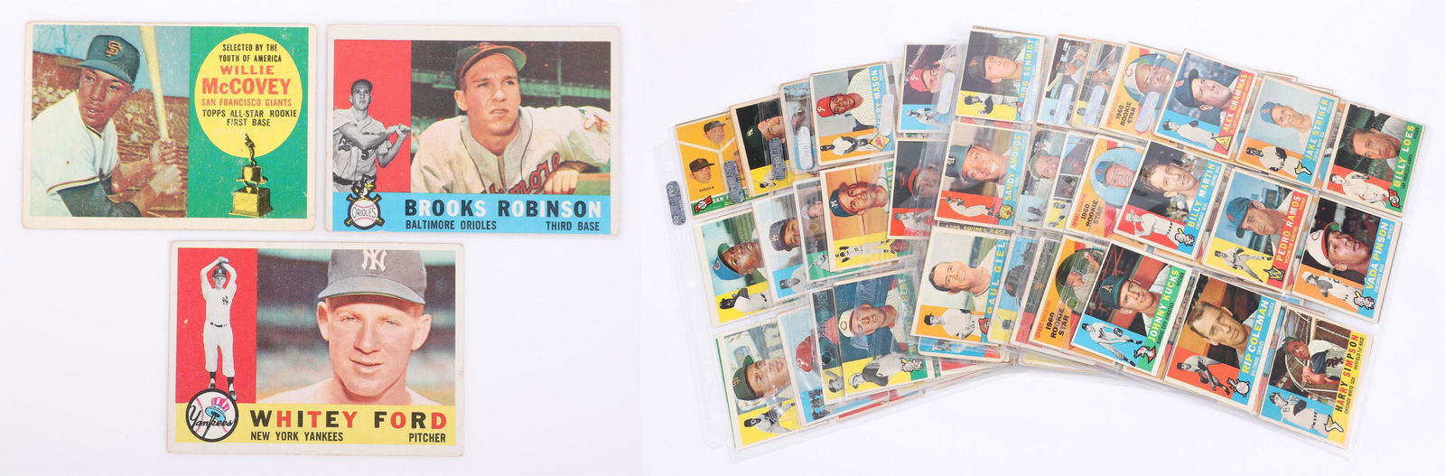 Binder 1960 Topps Baseball (1 of 4)