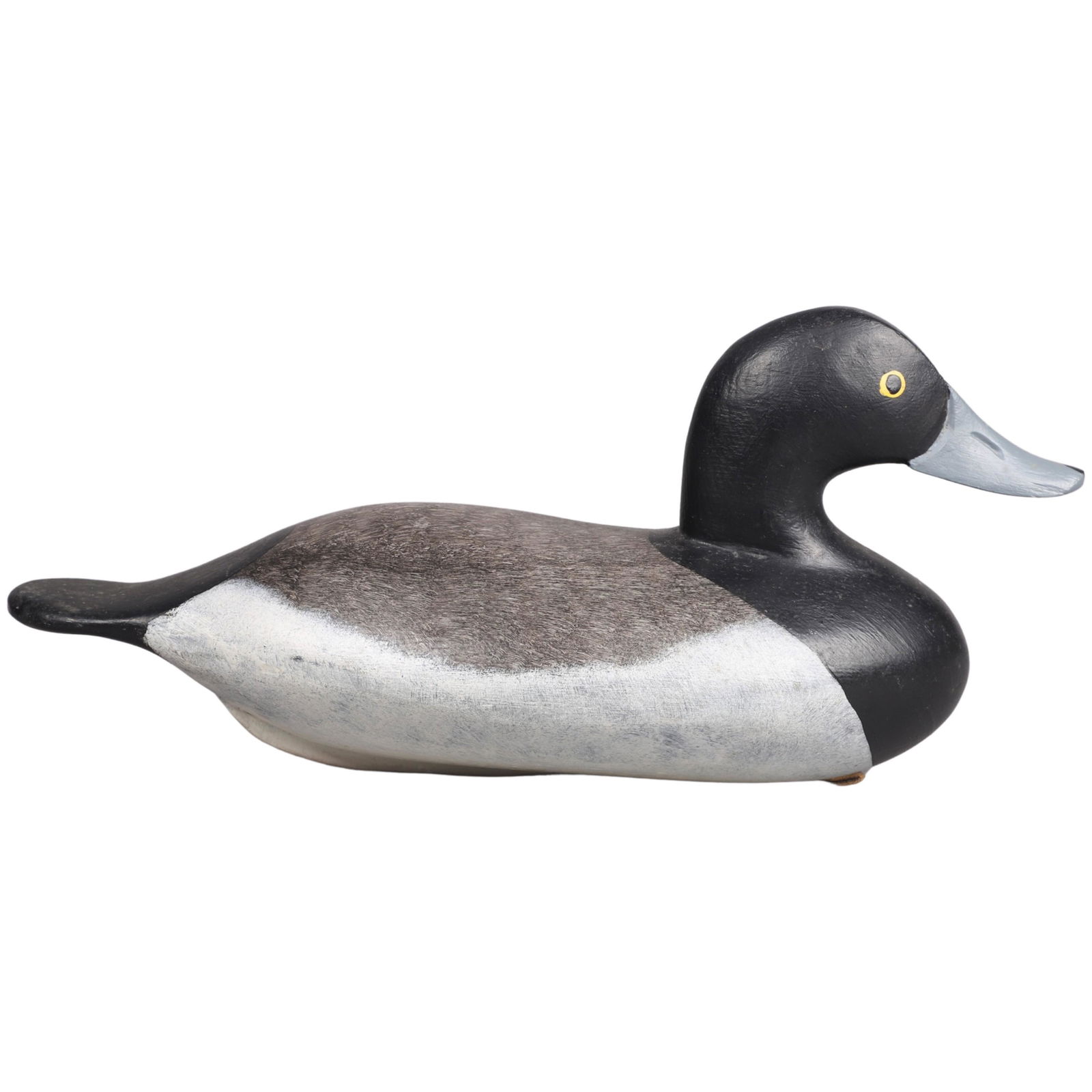 Carved Wood Duck Decoy (1 of 4)