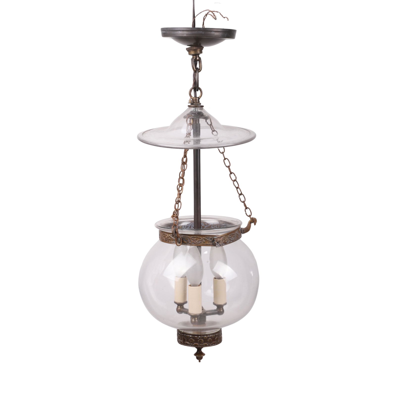 Globe Form Hanging Lamp (1 of 3)