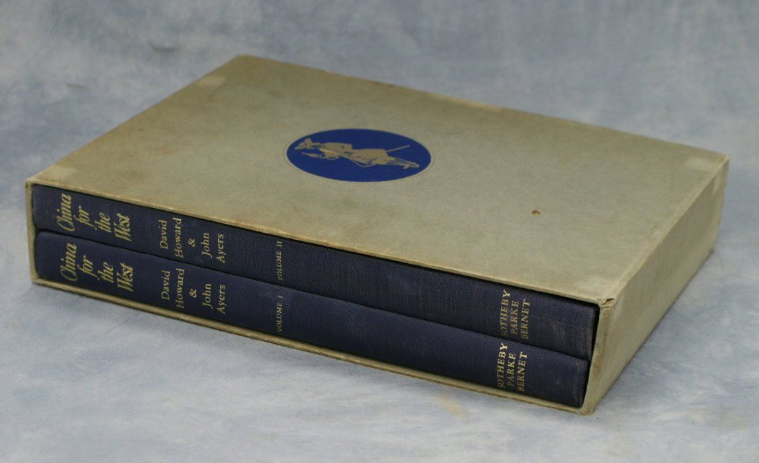 "China for the West," Book, by David Howard & J: "China for the West," Book, by David Howard & John Ayers, in 2 volumes with original slip case