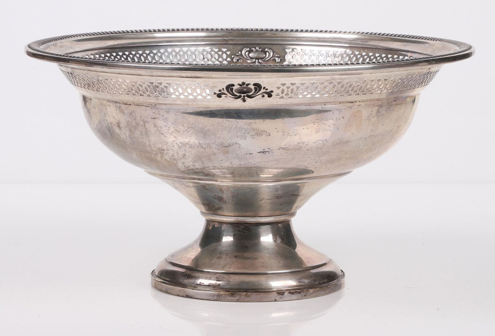 Crown Weighted Sterling Compote (1 of 3)