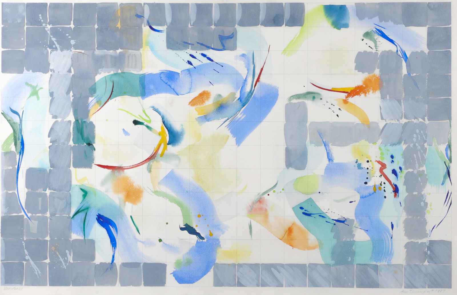 Ann Thornycroft Abstract "Untitled #27" (1 of 4)