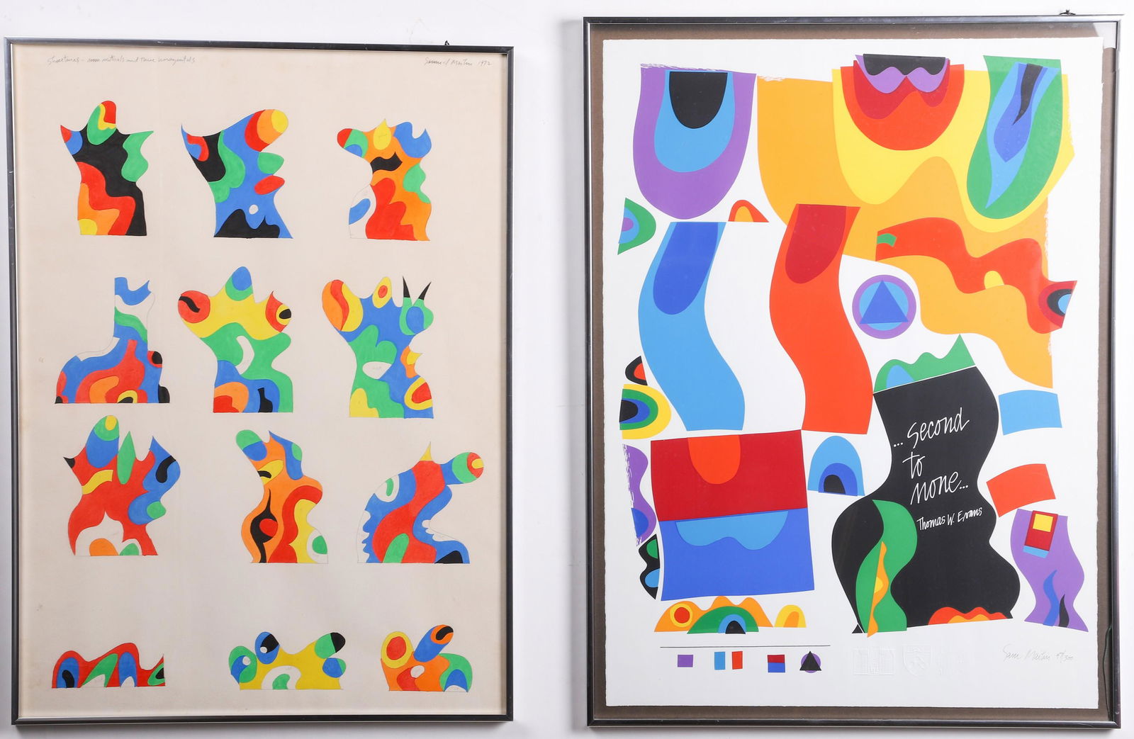 Sam Maitin Watercolor and Lithograph (1 of 6)