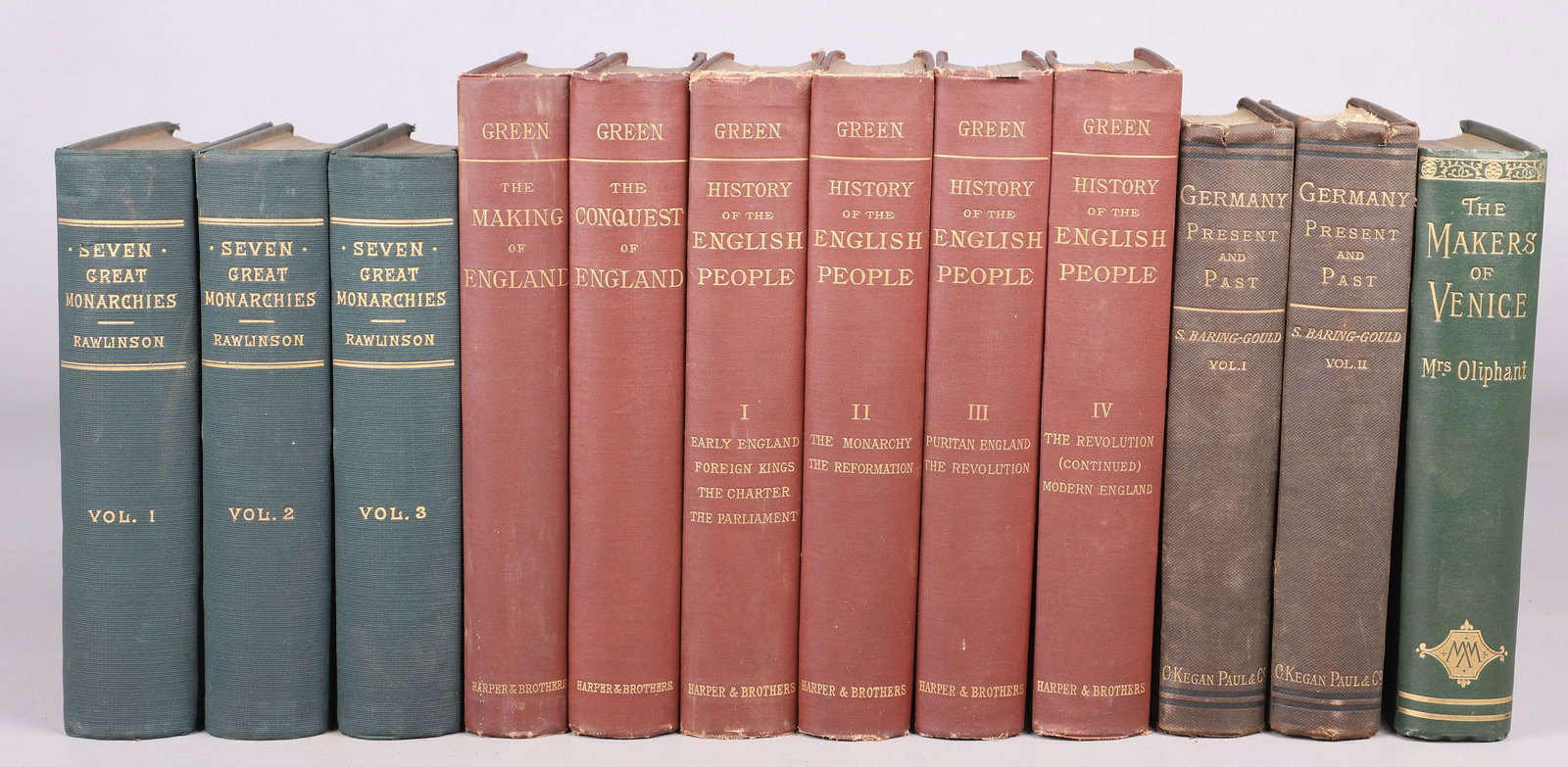 (12) 19th century books on history (1 of 7)