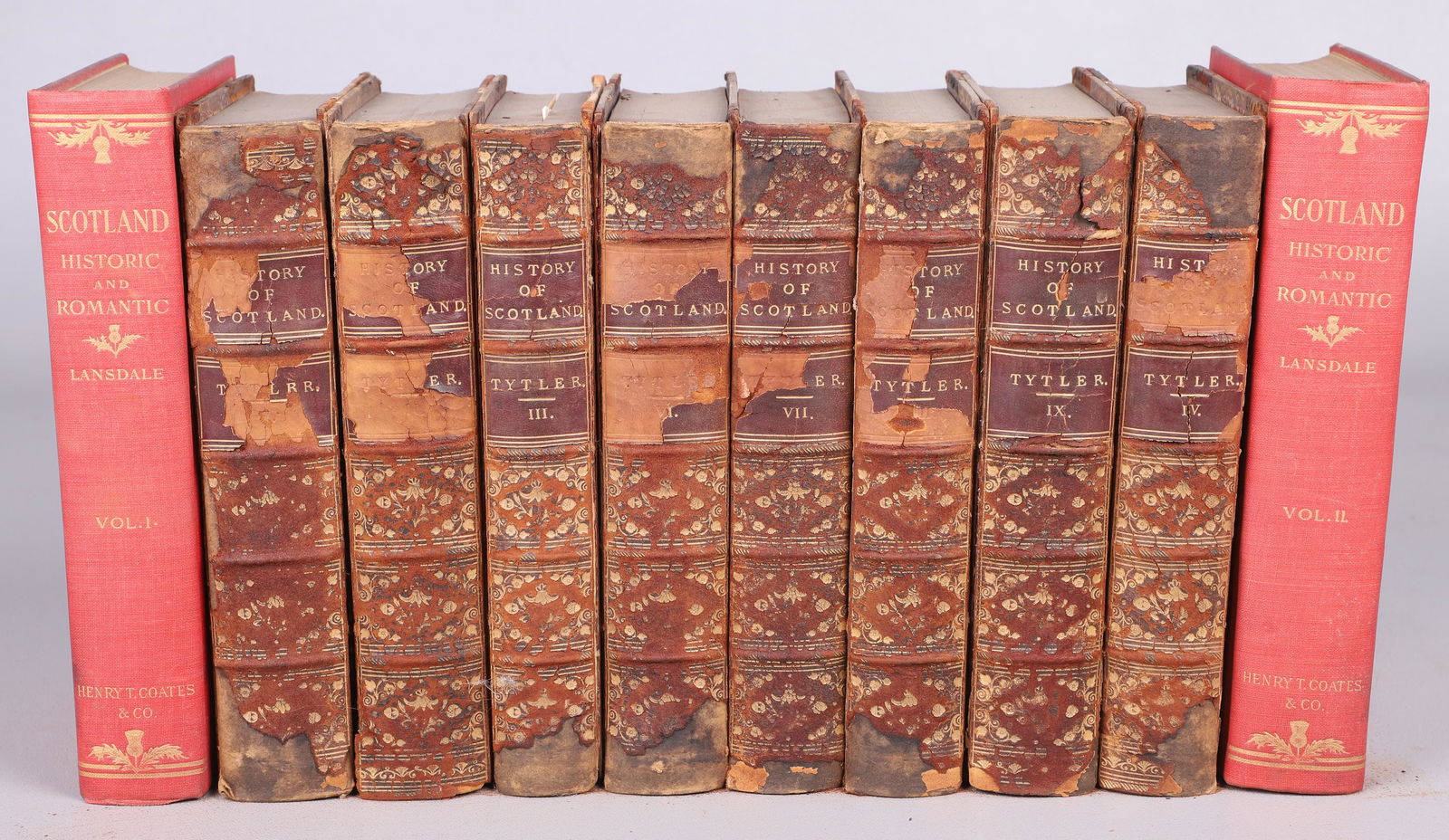 A partial set on the history of Scotland (1866) (1 of 4)
