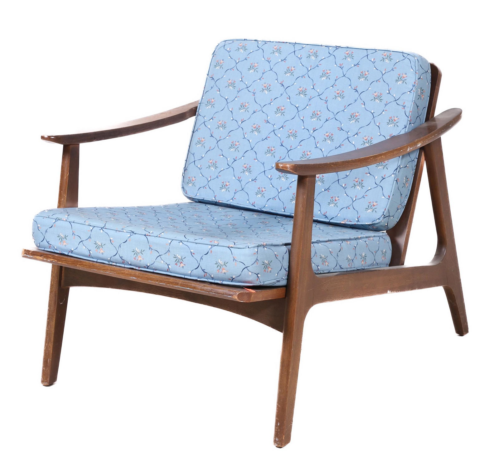 Finn Juhl style Modern Design teak lounge chair (1 of 6)
