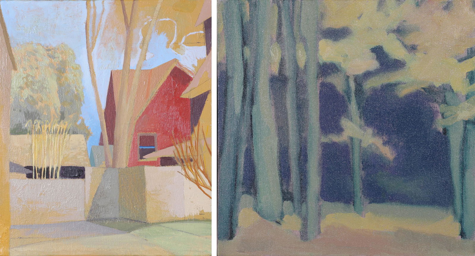 (2) Contemporary Landscape Paintings (1 of 8)