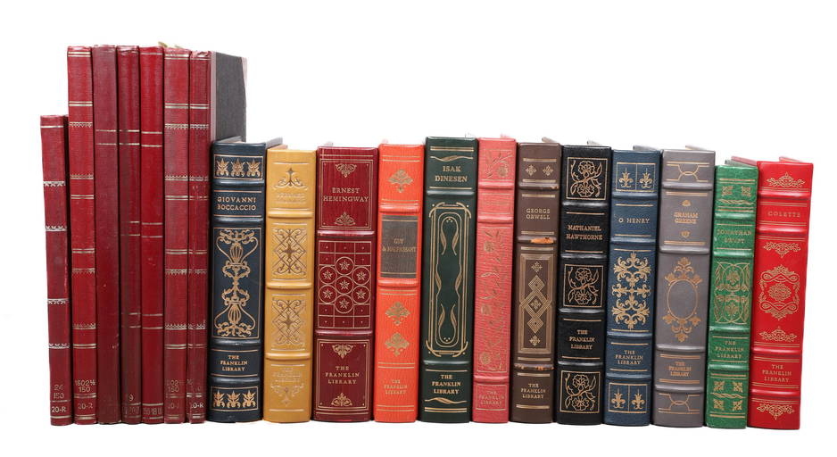 (12) Vols. Of Literature, Franklin Library, 1970s, Etc.