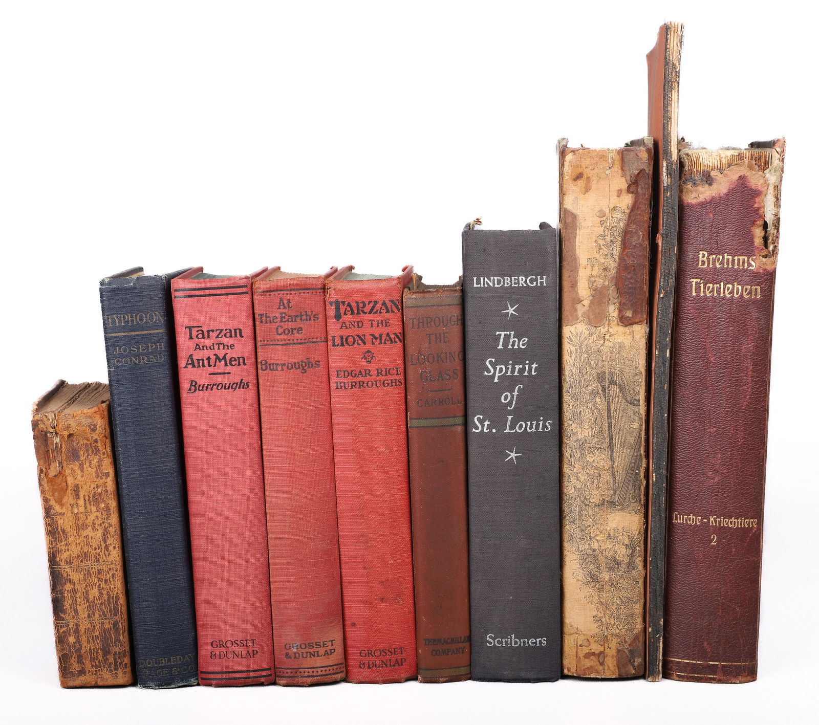 (10) various 19th and 20th c. books (1 of 4)