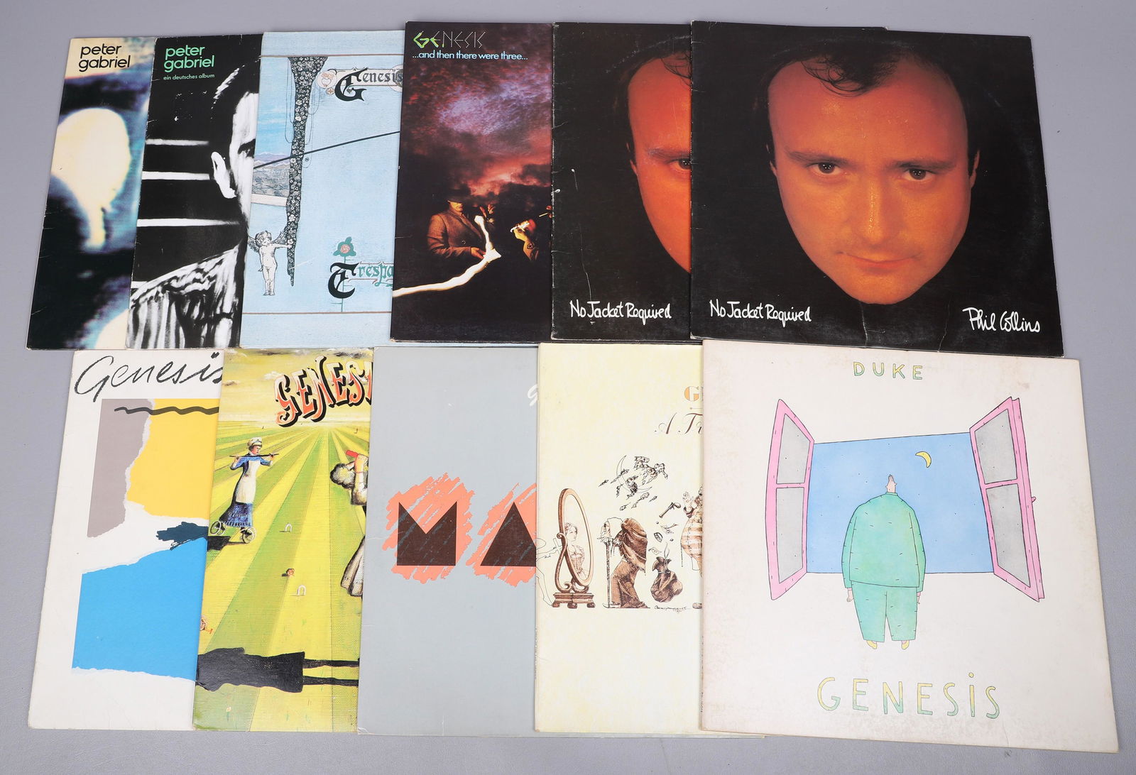 Lot of Genesis related LPs (1 of 1)