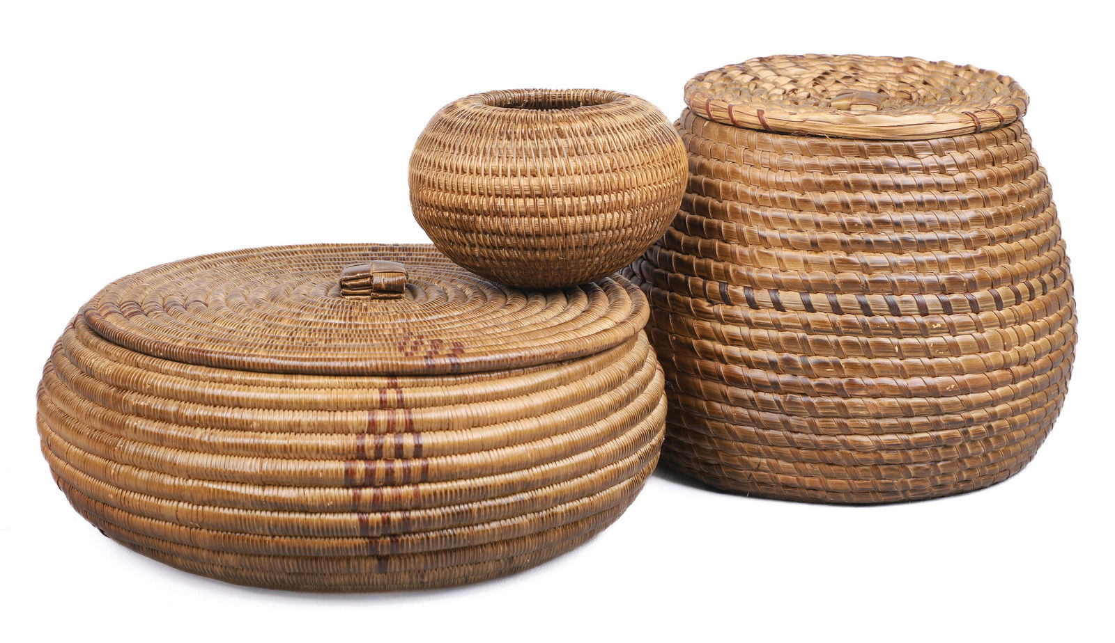 (3) Native American Baskets (1 of 2)