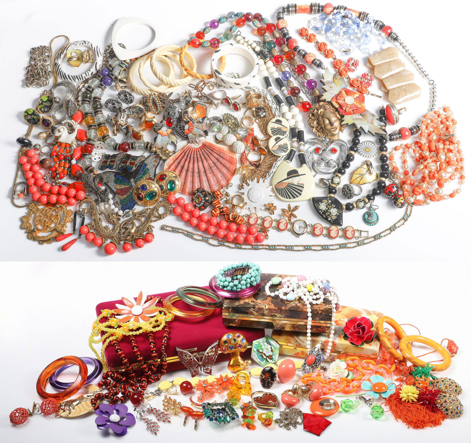 Large Vintage Costume Jewelry Group (1 of 6)
