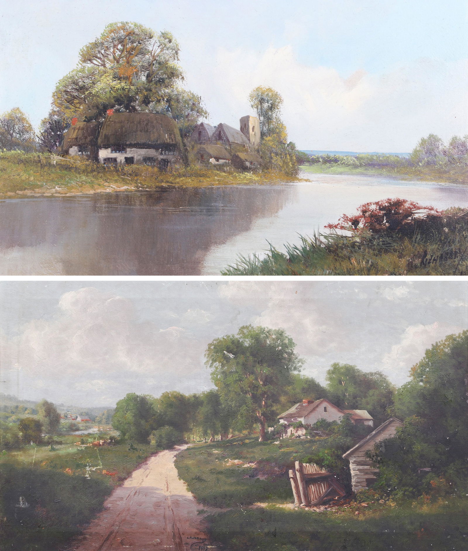 2 Landscape Paintings (1 of 10)