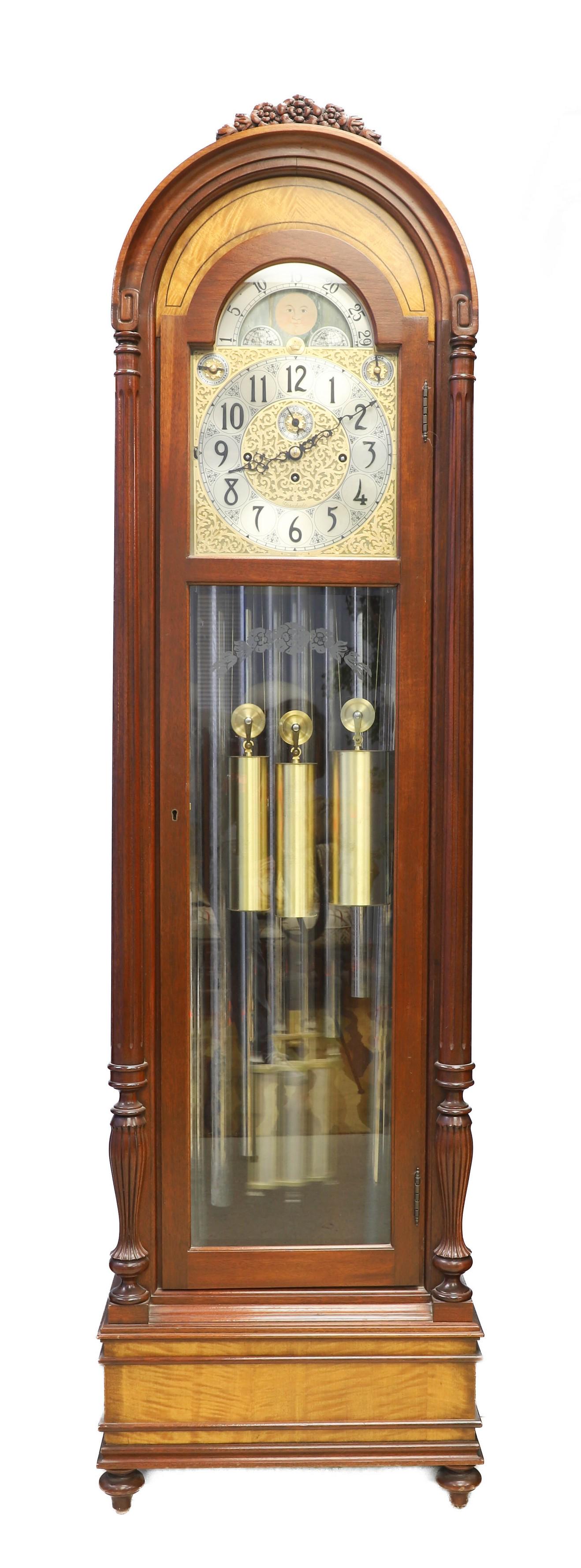 Herschedes 9 Tube Chiming Hall clock (1 of 5)