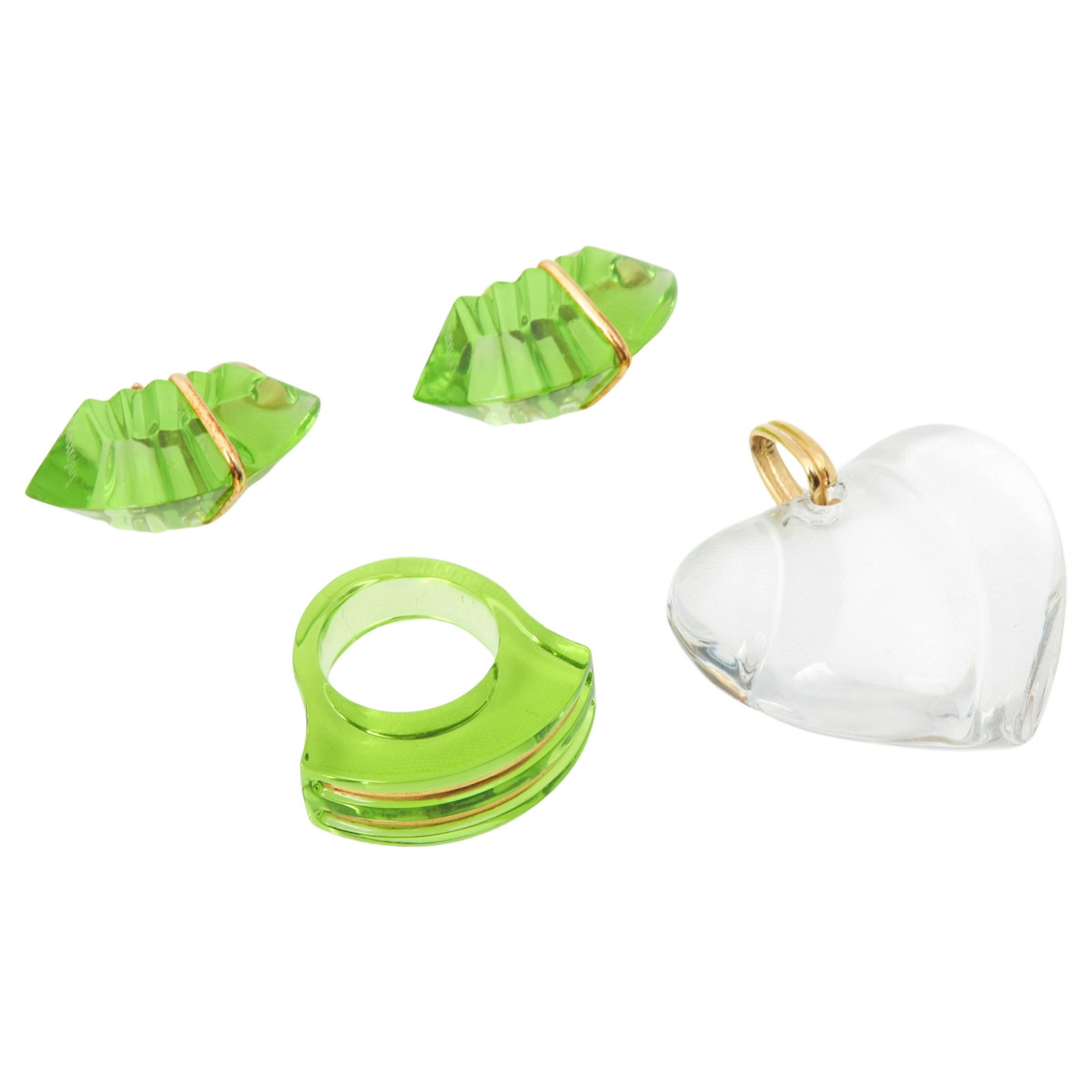 Baccarat Crystal and 18K Jewelry Group (1 of 4)