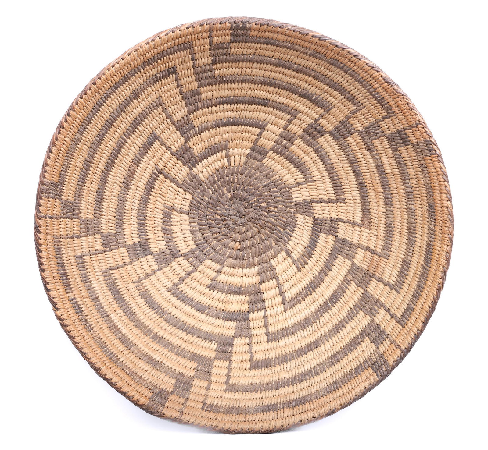 Pima Woven Basket Bowl (1 of 4)